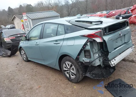 2018 Toyota Prius Three from USA, damaged, VIN JTDKARFU6J3057369
